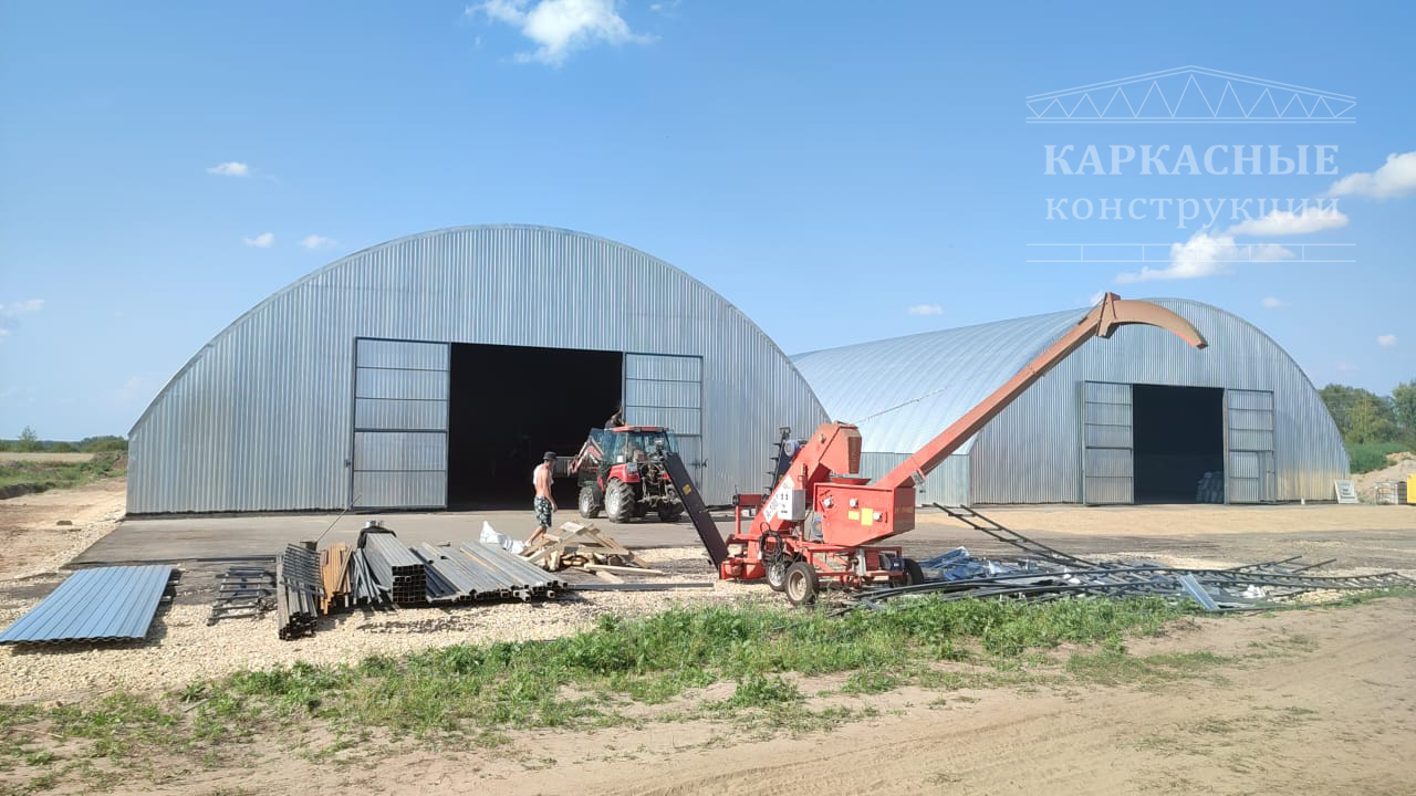 Ангары для техники под ключ Ангары для техники под ключ
