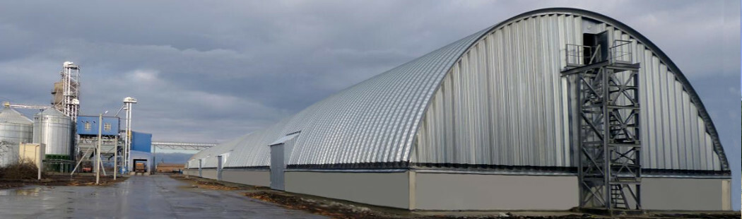 Арочные зернохранилища Арочные зернохранилища
