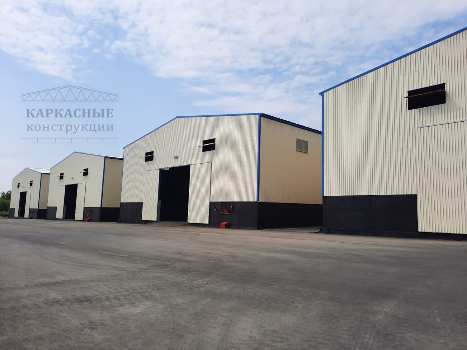Склад из металлоконструкций Склад из металлоконструкций